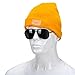 Ultra Bright 5 LED Hands Free Unisex Lighted Beanie Cap/Hat Power