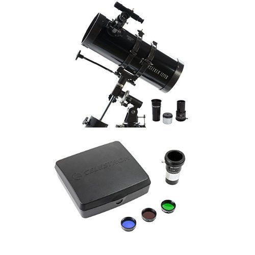 Celestron 127EQ PowerSeeker Telescope with Mars Observing Telescope