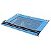 Emraw 3 Ring Canvas Zipper Pencil Pouch Zippered Binder Pen Bags for Students Stationery, Pencils, Pens, Markers and Other School Supplies (Pack of 2)