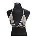 MineSign Diamond Sexy Chain Necklace Summer Bikini Bra Accessories Beach Party Body Jewelry