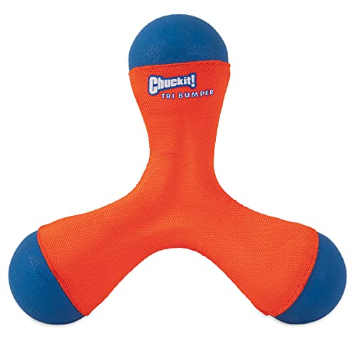 Chuckit! 52062 Tri-Bumper Floating and Bouncing Dog Toy, M