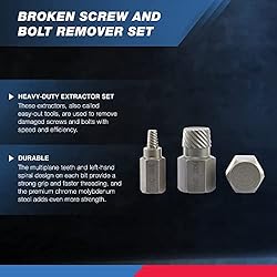 NEIKO 04204A Hex-Head Multispline Screw and Bolt