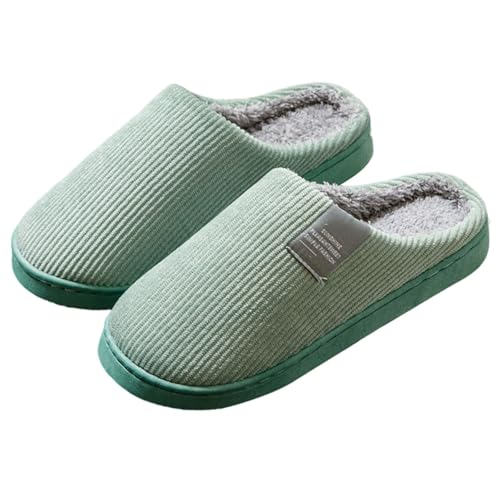 Slippers Women Comfortable Warm Mules Slippers Unisex Slipper Winter Warm Comfortable Plush Slippers Soft Autumn and Winter Soft Plush Comfortable Cotton Shoes