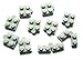 LEGO Parts: Light Bluish Gray Hinge Plates 1 x 4 1x4 Base & Top Light Bluish Gray 10x Loose