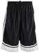 ChoiceApparel Mens Two Tone Training/Basketball Shorts with Pockets (S up to 4XL) (L, Black)