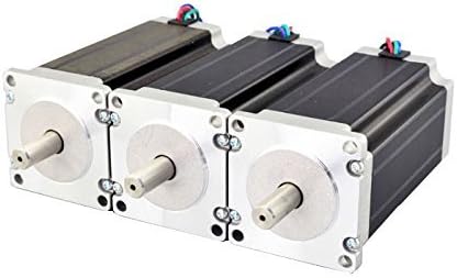WTCZ MOTOR 3 PCS Nema 23 Stepper Motor Bipolar 1.8 Step angle 112mm Body &2 phases&4.2 A &3.78V & 300N.cm Torque for 3D Printer CNC