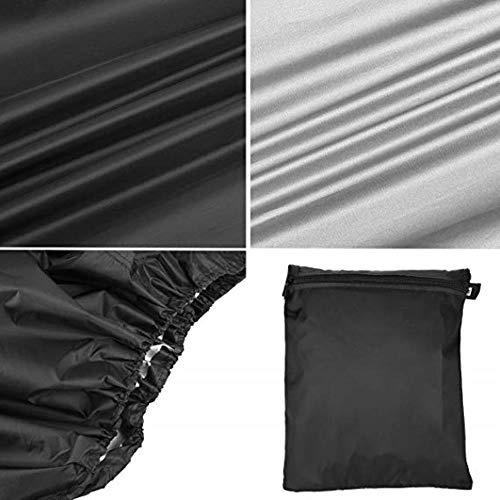 Waterproof Grill Cover Anti Dust Charcoal Electric Barbeque Garden Outdoor BBQ Protective Case 4 Sizes Black,190 x 71 x 117cm