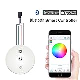 LED Strip Light Bluetooth Remote Controller, InnKoo Magic UFO for RGB RGBW 5050 3528 DC 12V 24V, Compatible with iOS and Android, for Home Bedroom Garden Party Wedding Decoration and More (Bluetooth)