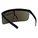 Extra Oversize Visor Style Huge Mask Color Mirror Funky Sunglasses Blue