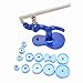 YaeTek Professional 13 Piece Watch Press Set - Watch Back Press - Watch Back Case Closer Included 12 Dies with Metal Insersts