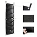 X XBEN Vertical Garden Hanging Planter, 7 Pockets, Wall Hanging Mount Planter Plant Grow Bag for Flower Vegetable - Indoor/Outdoor