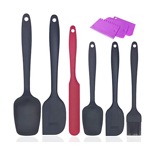 6-PCS-Heat-Resistant-Silicone-Spatula-for-Cooking-Spatulas-Silicone-for-Baking-Mixing-Spoons-Non-Stick-Rubber-Spatula-Silicone-Kitchen-Utensils-Set-Dishwasher-Safe-Bakeware 6 PCS Heat-Resistant Silicone Spatula for Cooking, Spatulas Silicone for Baking, Mixing Spoons, Non-Stick Rubber Spatula…