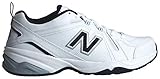 New Balance Men's MX608V4 Training Shoe,White/Navy,13 D US