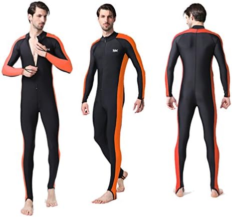 Sunscreen long-sleeve turtleneck one-piece swimming diving tight badysuit swimsuit for men