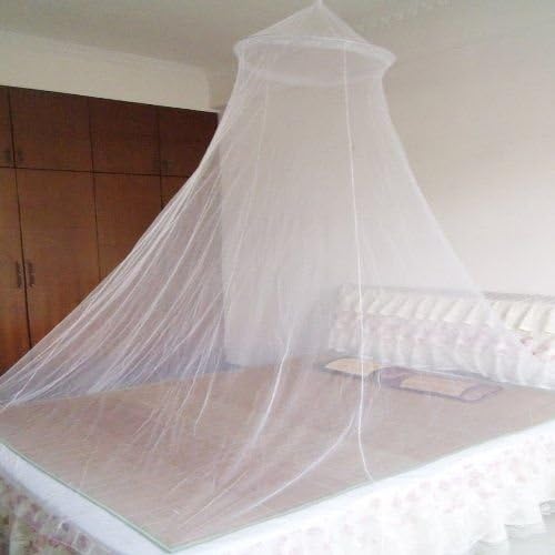 COOLOUT DOME BED KING CANOPY NETTING INSECT FLY MOSQUITO NET WHITE New