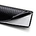 TCBunny 3D Carbon Fiber Vinyl Film Wrap Sticker Sheet, Black - 12 Inch x 60 Inch