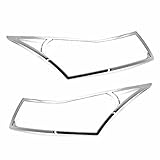 Sizver Chrome Headlight cover For 2009-2014 Chevrolet Cruze