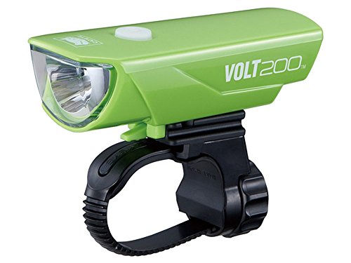 キャットアイ(CAT EYE) LEDヘッドライト VOLT200 HL-EL151RC USB充電式 グリーン商品画像