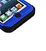 Asmyna IPTCH5HPCTUFFSO005NP TUFF Hybrid Phone Protector Cover for iPod Touch 5 (Titanium Dark Blue/Black)