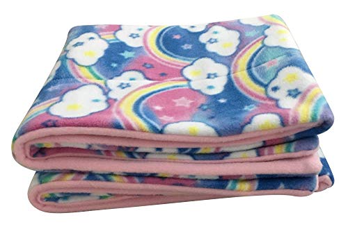 Guinea Pig Fleece Cage Liner for Midwest Habitat | Guinea Pig Bedding | Guinea Pig Fleece | Rainbows