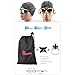 Swimming Goggles,Mirror Coated Lenses Anti-Fog Shatterproof UV Protection Swimming Glasses, with Siamese Ear Plugs - Best Adult Swim Goggles