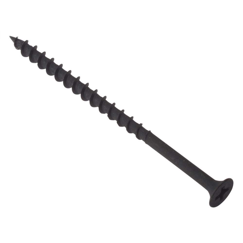 ForgeFix Drywall Screws Coarse Thread | 3.5 x 60mm | Black Phosphate | Box 500