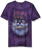 The Mountain Men's Bf Cheshire Cat T-Shirt, Purple, Large