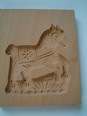 Spekulatius-Model, Pferd, 13,5 x 11 cm, Birnbaum …
