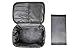 JekLoui Large Travel Makeup Bag – Tall & Quilted Cosmetic Organizer Bag Train Case with Handle On-Top Portable Toiletry Bag