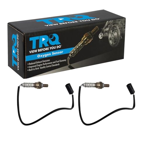 TRQ 2 Piece Set O2 Oxygen Sensor Downstream Compatible with 2008-13 Infiniti G3…