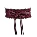 Women's Bowknot Faux Leather Wrap Around Self Tie Obi Cinch Waist Band Boho Belt