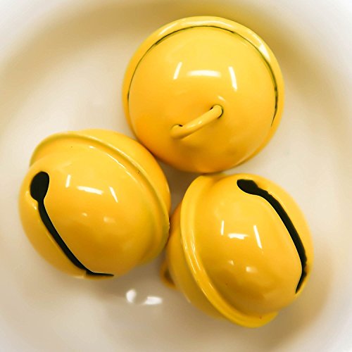 TOAOB 15pcs Multiple Mixed Colours Pet Collar Bell Charm Pendant for Dog Cat Collar Decoration and DIY Crafts