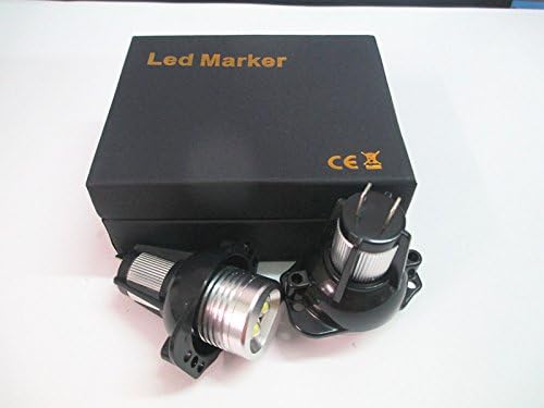 63117161444 Angel Eye Halo Ring LED Marker Light Bulb Xenon White - Image 5