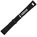 kwmobile Watch Band Compatible with Garmin Vivosmart HR Plus/Approach X40 - Watch Band Replacement Silicone Strap - Black
