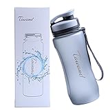 Towond 20oz Sports Outdoor Water Bottle w/Flip Top Filter - BPA-Free Tritan Leak Proof Light Weight