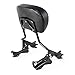 TCMT Detachable Passenger Backrest Sissy Bar With Stealth Luggage Rack 4 Point Docking Hardware Kits Fits For Harley Touring CVO Road Glide Street Glide Road King Electra Glide 2014-2025