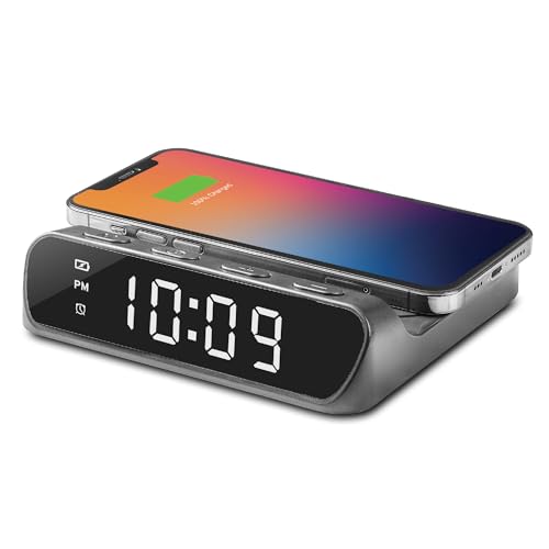 iHome iW14 Wireless Charging Clock