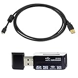 USB Cable for&nbsp;Nikon Coolpix S7000 Digital Camera. [ Gold Plated | Ferrite | 6 Ft ]