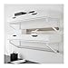 Ikea White Wall Shelf with drawers 46 7/8x11 3/8
