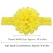 12pcs Baby Girls Headbands Chiffon Flower Lace Band Hair Accessories for Newborns Infants Toddlers