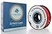3D Solutech Real Red 3D Printer PLA Filament 1.75MM, Dimensional Accuracy +/- 0.03 mm, 2.2 LBS (1.0KG) - RA-I00I-DQUY