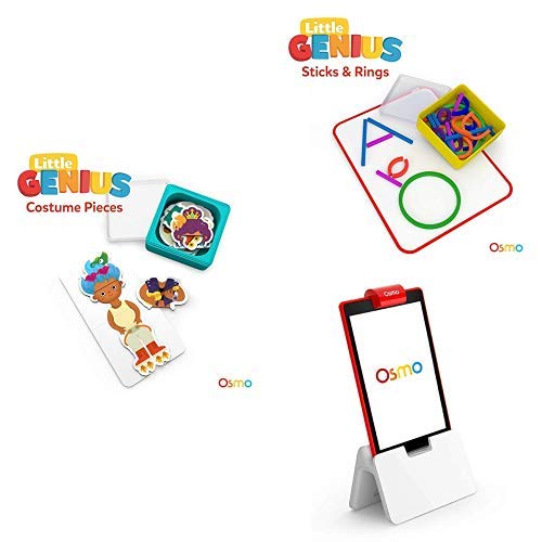 Osmo – Little Genius Starter Kit for Fire Tablet – 4 Preschool Games