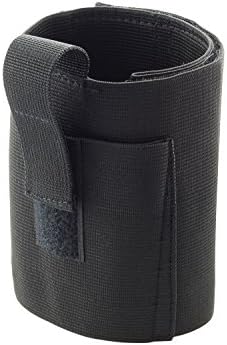 BeeChamp Unisex Lightweight Concealed Carry Ankle Leg Pistol Hand Gun Revolver Holster Case, Black