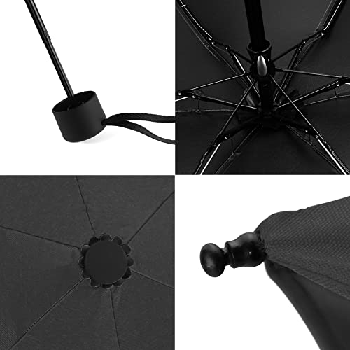 Yoobure Small Mini Umbrella with Case Light Compact Design Perfect for