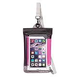 Travelon Waterproof Smart Phone/Digital Camera Pouch, Pink, One Size