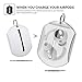 AhaStyle Earbuds Ear Hooks and Covers [Sound Quality Enhancement] Compatible with Apple AirPods EarPods Headphones(Clear-2 Pairs Small)thumb 4