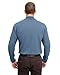 UltraClub Adult Long-Sleeve Classic Piqué Polo XL STORM BLUE