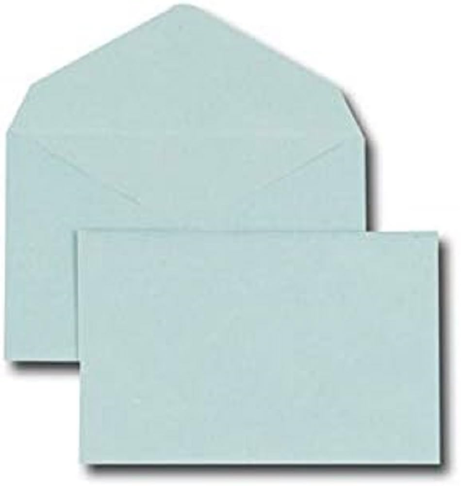 GPV Envelopes Box of 500,75 g/m², 90 x 140 mm, Blue