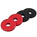 Guitar Savers Premium Strap Locks (2 Pair) - Red & Black