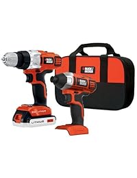 BLACK+DECKER BDCD220IA-1 - Taladro y destornillador de impacto (20 V, BDCD220IA1)